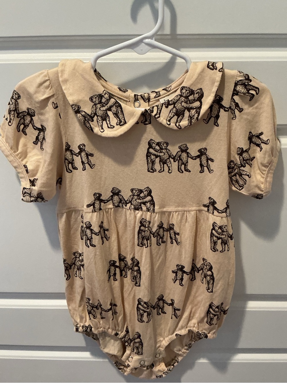 Kate Quinn Adorable Beat Print Romper Size 18-24M